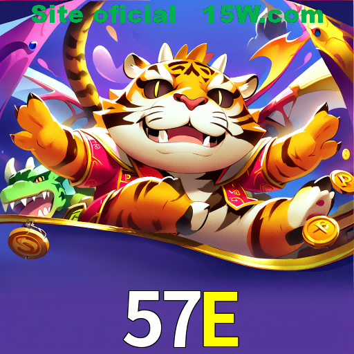 Imagem promocional da 57E mostrando a plataforma e suas vantagens